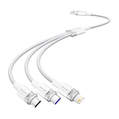 VENTION USB 3u1 kabel 6A 1.5m, bijeli