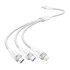 VENTION USB 3u1 kabel 6A 1.5m, bijeli