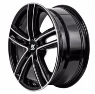 RC DESIGN Aluminijski naplatak RC27, 7x17, 5x112, ET45, crna polirana