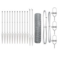 Heksagonalna ograda, 0. 8x10 m pocinčani čelik