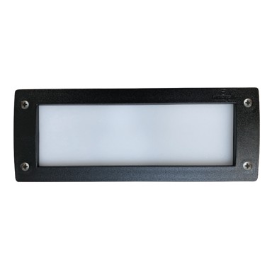 Vanjska rasvjeta zidna LETI 300 crna GX53 LED 6W (2*3W) 3000K
