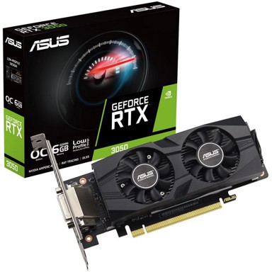 ASUS Grafička kartica GeForce RTX 3050 Low Profile O6G, 6144 MB, GDDR6