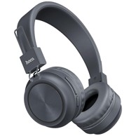 HOCO Slušalice bežične/žične, Bluetooth, 8h rada, mikrofon - W25 Promise, sive