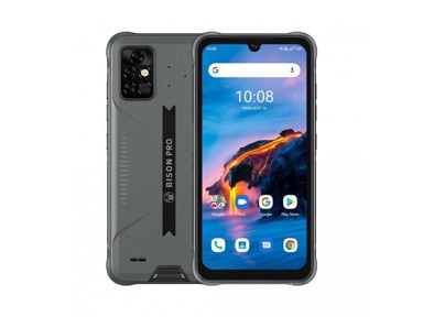 UMIDIGI Bison Pro, 4 GB/128 GB, 5000 mAh, siva