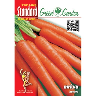 GREEN GARDEN Sjeme povrća mrkva nantes