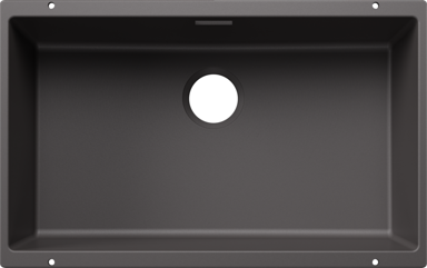 BLANCO Sudoper SUBLINE 700-U SILGRANIT bez InFino pribora, kameno siva