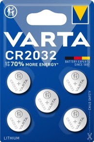 VARTA Litijska dugmasta baterija CR2032 5 kom