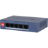 DAHUA Mrežni preklopnik CS4005-4GT-36, 5 x Gigabit Ethernet PoE, upravljani L2, stolni/zidni