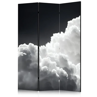 Paravan Otkrijte beskrajnu igru sunčeve svjetlosti, Oblaci i sjene na nebu, 135 x 172 cm