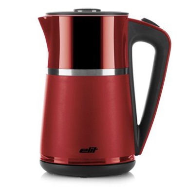ELIT Kuhalo za vodu Elegance 1.7R, 2200W, 1,7 l, crveno