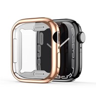 DUX DUCIS Maska sa zaštitnim staklom Apple Watch 7 45mm, ružičasta