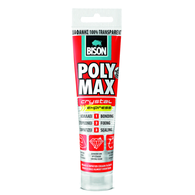 BISON Specijalno brtvilo POLY MAX CRYSTAL 115G