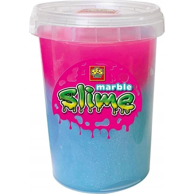 SES CREATIVE Slime, Marble Blue and Pink