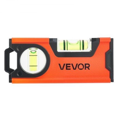 VEVOR Set alata za niveliranje, 4 kom, 120 / 300 / 600 / 1000 mm, crno-narančasti