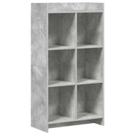 Police za knjige 59 x 30 x 111 cm, betonsko siva