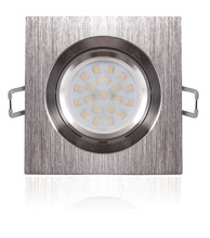 Ugradbena LED svjetiljka kvadratna 3,5W 4000K