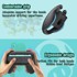 NIKCORP Set upravljača za Nintendo Switch Joy-Con, 4 kom, crni
