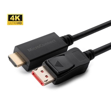 DisplayPort na HDMI kabel, DisplayPort 1.4, HDMI 2.0, rezolucija 4K, duljina 10 m