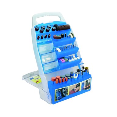 LUX TOOLS Pribor za poliranje set 140kom.mini