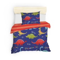 MIJOLNIR Dječja posteljina Dinazorus 140x200 cm, plava