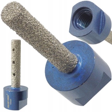 FALON-TECH Dijamantni prstasti frez za brušenje gresa, granita, kamena i keramike, 10 mm