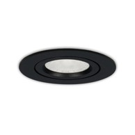 GREEN TECH Ugradbena rasvjeta LED 3W CCT 3000K-4000K-6500K, crna