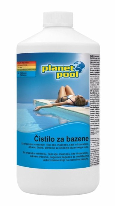 PLANET POOL Sredstvo za čišćenje bazena za organsku prljavštinu, 1 l