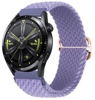 BSTRAP Remen Elastic Nylon za Garmin Vivoactive 5, lavender