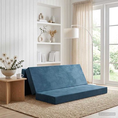 Sofa na razvlačenje, 180 x 67 x 45 cm, plava
