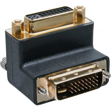 INLINE DVI-I 24+5 adapter, crni