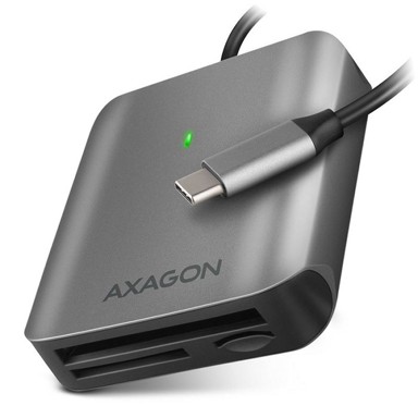 AXAGON Čitač kartica CRE-S3C External USB-C 3.2 Gen 1, 3-slot, SD/microSD/CF, UHS-II CRE-S3C