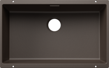 BLANCO Sudoper SUBLINE 700-U SILGRANIT bez InFino pribora, kava