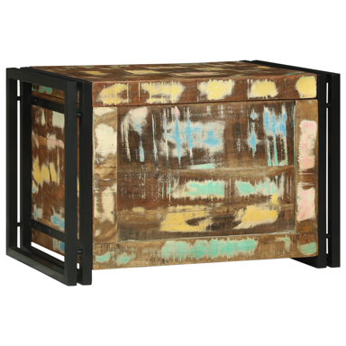 Kutija za pohranu, 60x40x41 cm, čvrsto obnovljeno drvo