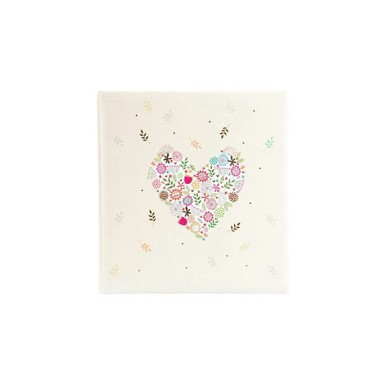 GOLDBUCH Foto album Flowers in the Heart, 30x31 cm