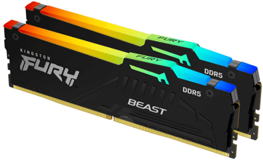 KINGSTON Radna memorija Fury Beast, 64 GB (2x32 GB), CL 38, DDR5, 6000 MHz