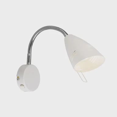 Zidna svjetiljka Vejle, E14, bijela