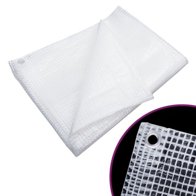 Cerada Leno, 140 g/m², 4 x 8 m, bijela