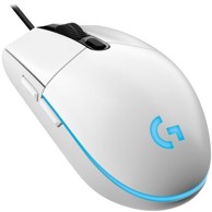 LOGITECH Miš Gaming G102 Lightsync, bijeli, optički, 8000dpi, USB