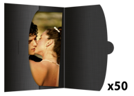 DAIBER Mapa 20x30 cm, crna