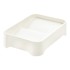 IDESIGN Bijeli organizator za šminku Eco Bin, 28, 12 x 19, 23 cm
