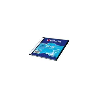 VERBATIM Medij za pohranu DataLife/Extra Protection CD-R, 700MB 52×, 1 komad, Slimcase