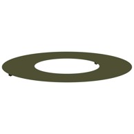 Plastična sadilica velika, plastika, maslinasta, okrugla, sadilica