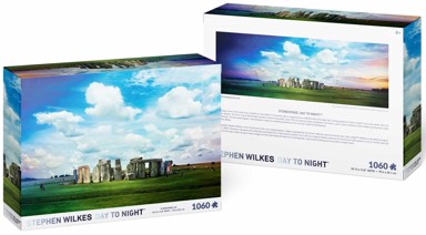 STEPHEN WILKES Puzzle Day to Night Stonehenge, Ujedinjeno Kraljevstvo, 1060 dijelova, 99.4x35.1 cm