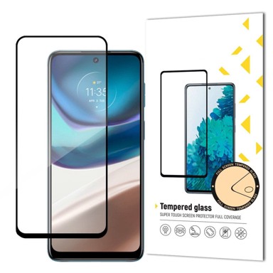 MG Zaštitno staklo Full Glue za Motorola Moto G42, crno