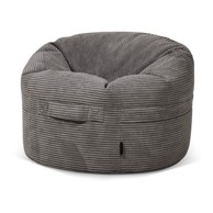 SLOWDOWN Tamno siva vreća za sjedenje od samta Roll 80 