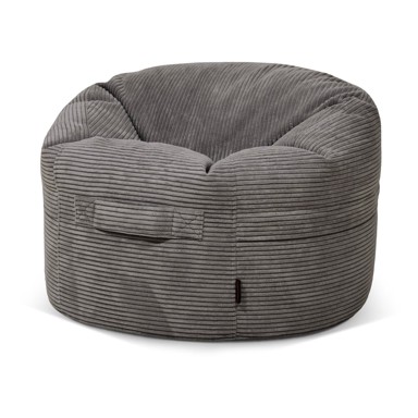 SLOWDOWN Tamno siva vreća za sjedenje od samta Roll 80