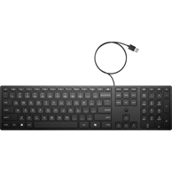 HP Tipkovnica 320K Wired Keyboard, crna