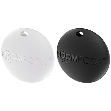 BOOMPODS Boomtag 2-pack, crna i bijela