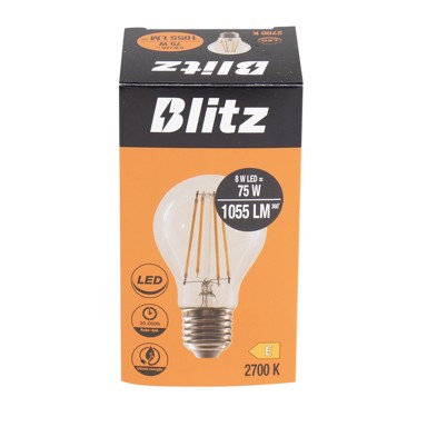 BLITZ LED žarulja, 8W, 1055LM, 2700K, A60