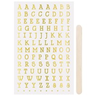 HEYDA Ukrasne naljepnice slova 20-37809 65 zlatne